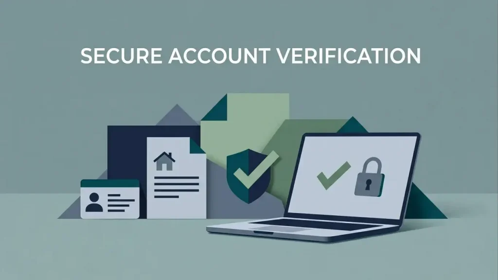Editorial illustration about asino verification and kyc requirements